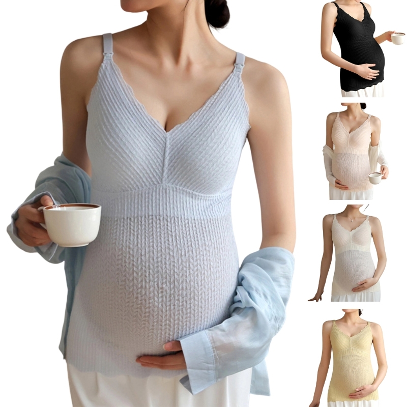 Y4UD Nursing Camisole with Rib - Tank Top Ribbed review and price