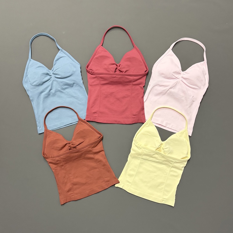 Gym Women Sports Tank Top Seam - Suspender Tank Top review and price