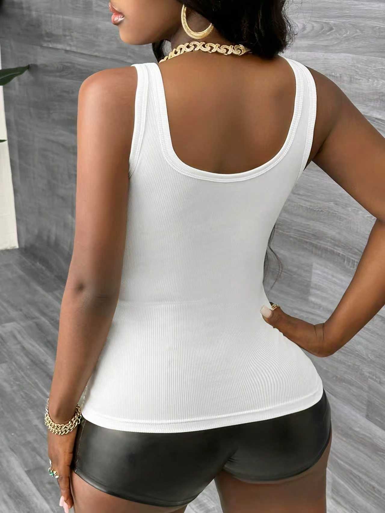Plus Size 3 Piece V Neck Ribbe - Tank Top Ribbed review and price