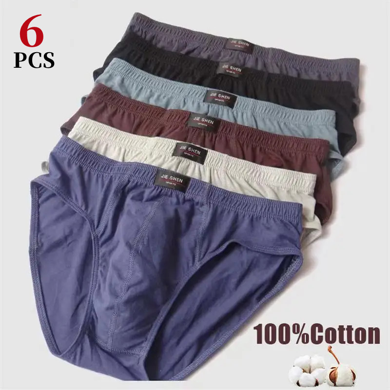 6Pcs/Men's Underwear Cotton Mi - Boxer Brief Pack Cotton review and price