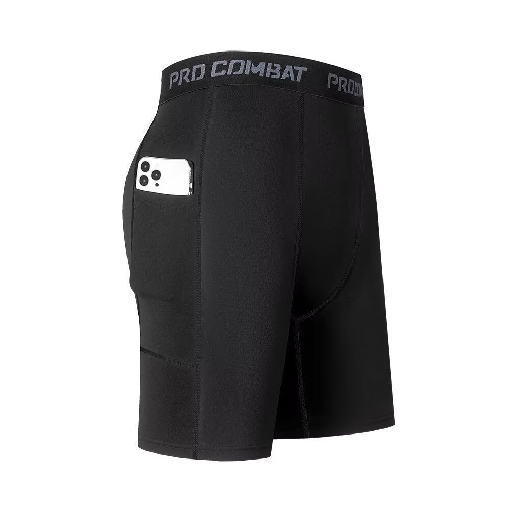 Mens Gym Shorts with Pockets W - Compression Shorts Athletes review and price