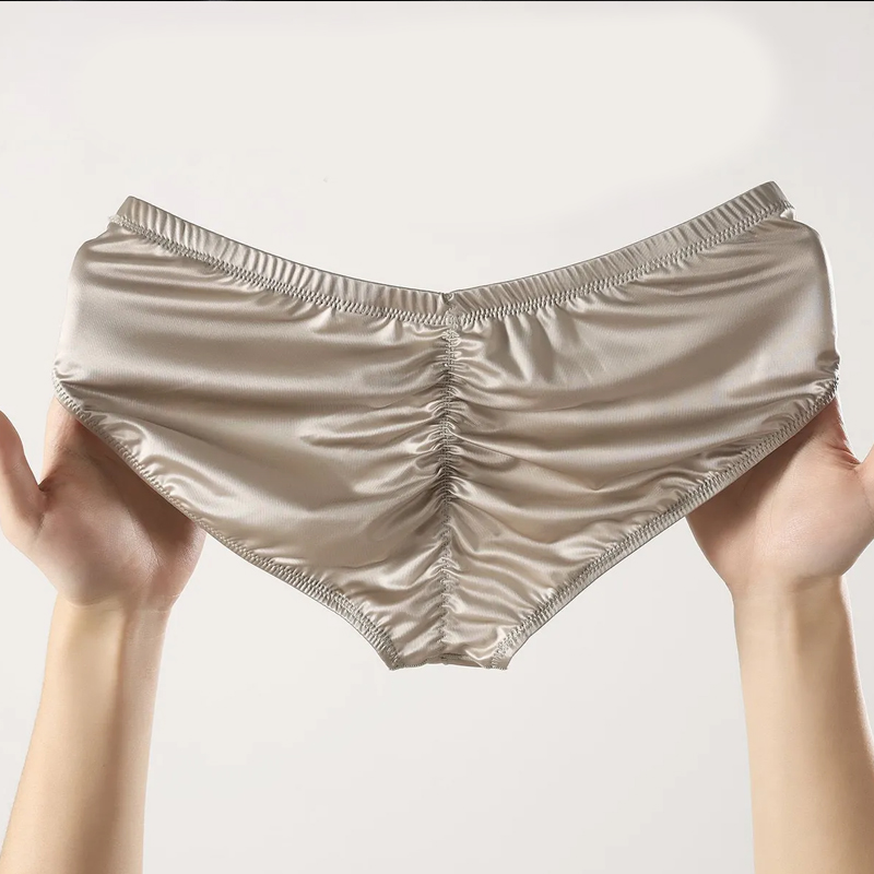 4pcs Mens Briefs Shinny Satin  - Boxer Shorts Modal review and price